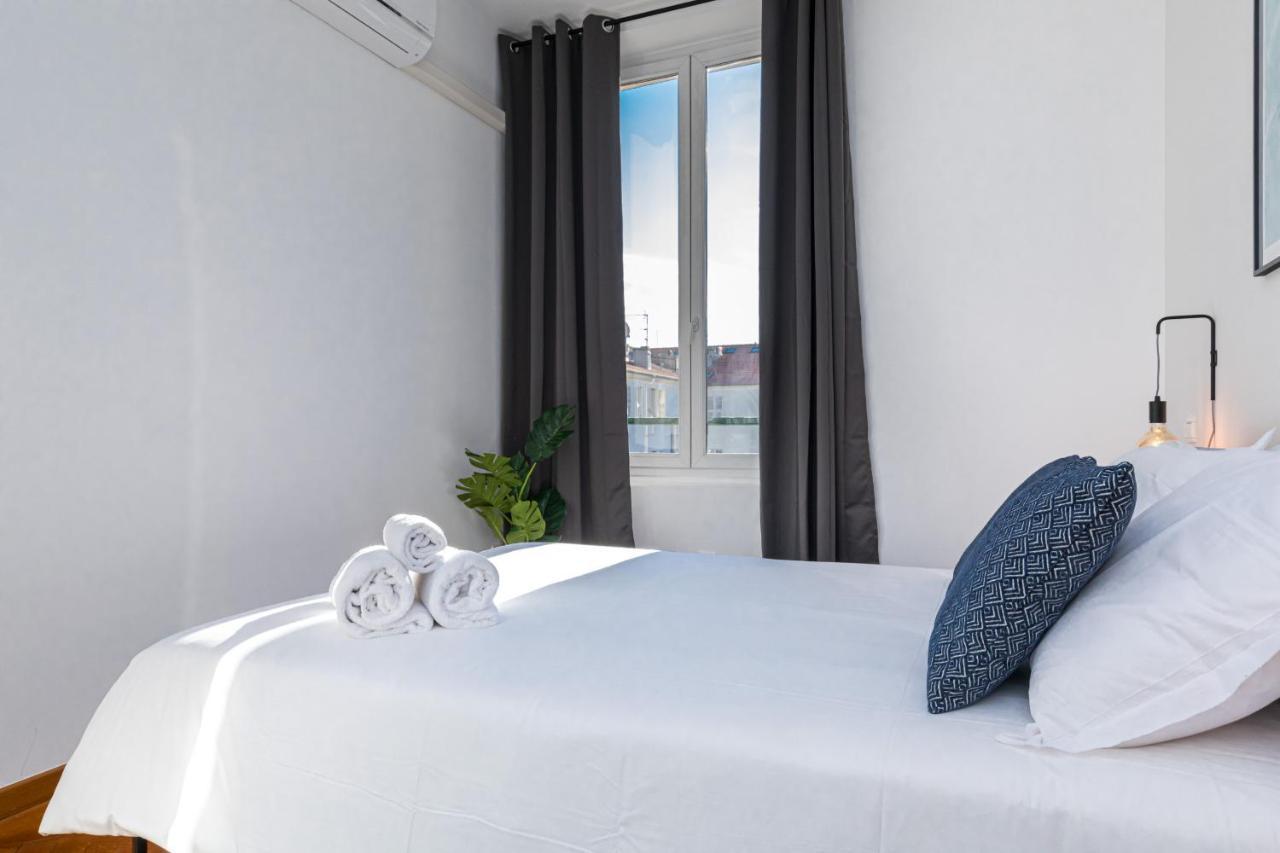7 Medecin - Place Massena - Central 2P - Lumineux - Climatise Nice Bagian luar foto