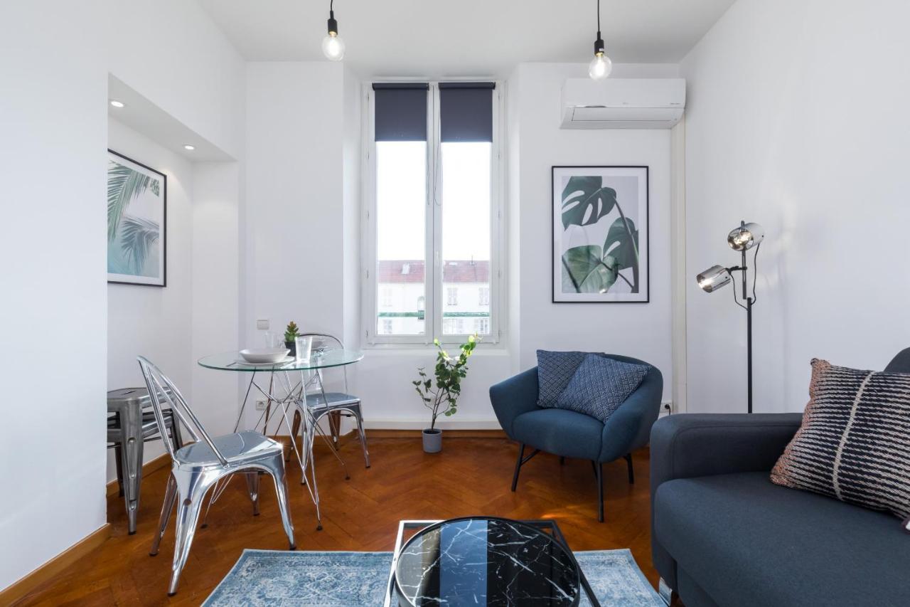 7 Medecin - Place Massena - Central 2P - Lumineux - Climatise Nice Bagian luar foto